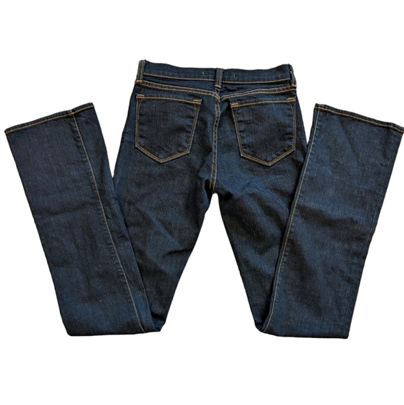 J BRAND Aritzia 805 Straight Leg Jeans Ink Blue Mid Rise Size 26 - Picture 3 of 10